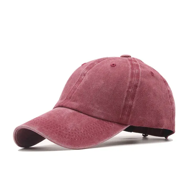 Adjustable Solid Color Dad Hat