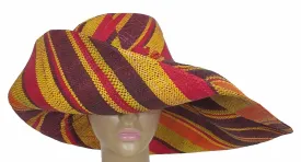 Aisha: Madagascar Big Brim Raffia Sun Hat