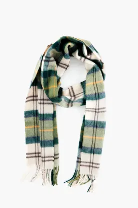 Ancient Tartan Wool and Cashmere Scarf