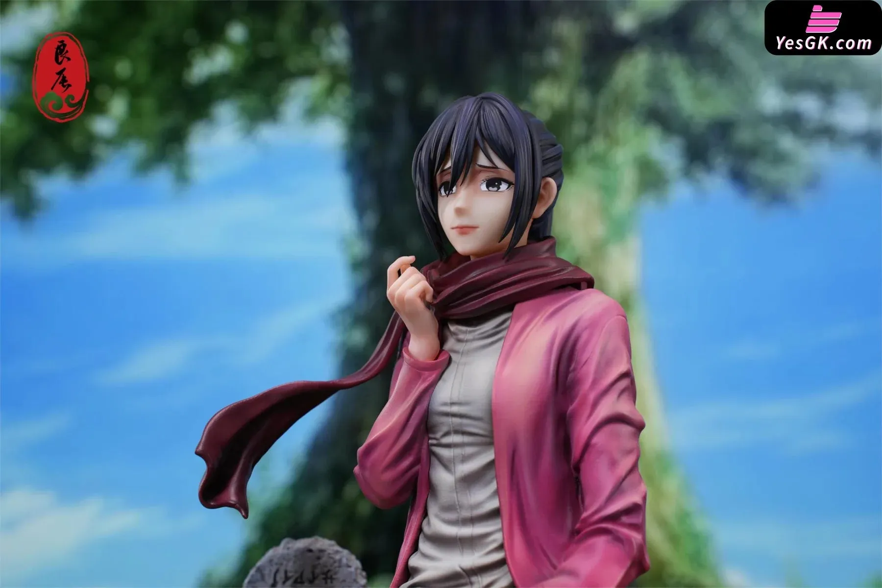 Attack on Titan Mikasa under the tree Statue - LC Studio [Pre-Order]