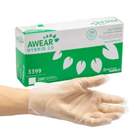 AWEAR Eco-Friendly Powder Free Hybrid 2.0 Glove (#3399) Samples