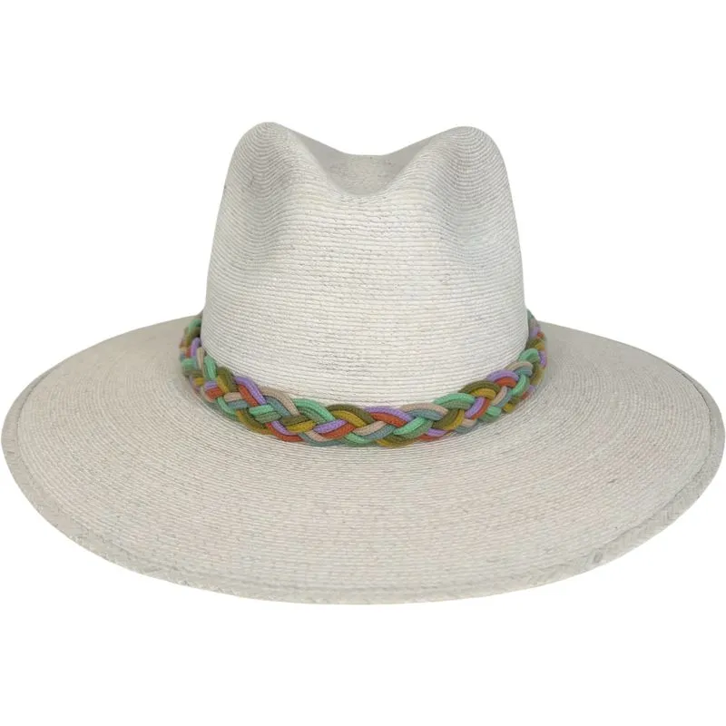 Baldiz White Palm Hat