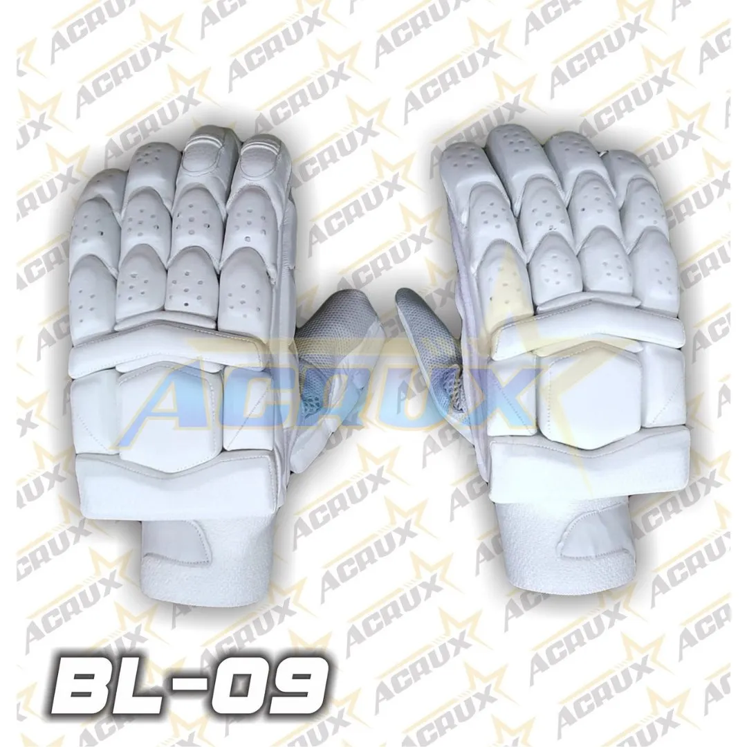 BL 09 Junior Cricket Batting Gloves Pittard Palm - Clean skin batting gloves