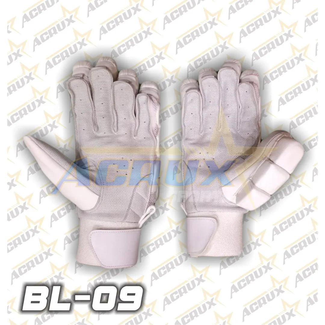 BL 09 Junior Cricket Batting Gloves Pittard Palm - Clean skin batting gloves