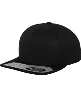 Black - 110 fitted snapback (110)