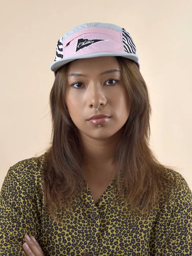 CHILLHANG Retro American Leopard Print Cap