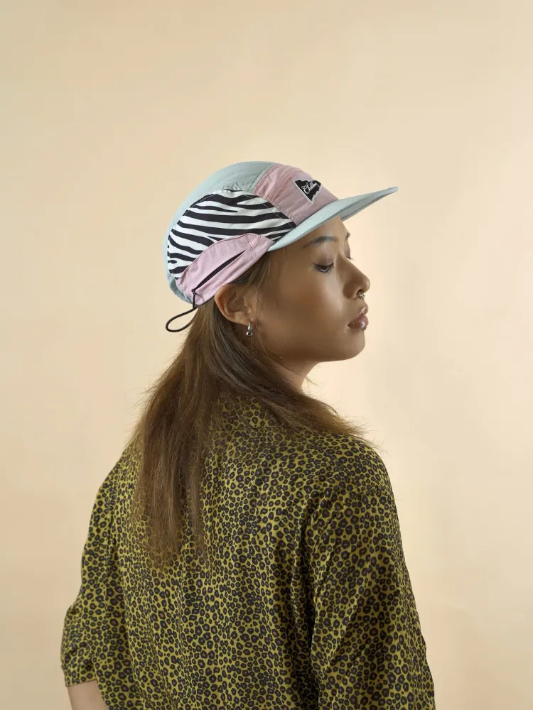 CHILLHANG Retro American Leopard Print Cap