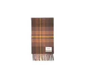 Dunbar Tartan Scarf | Peat/Rust Check