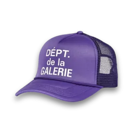 Gallery Dept. French Logo Trucker Hat 'Flo Purple'