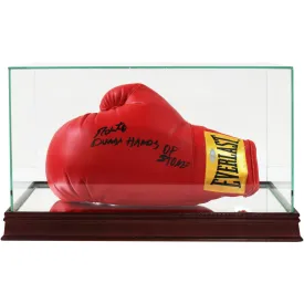 Glass Single Boxing Glove and Cleat/Shoe Display Case (o)