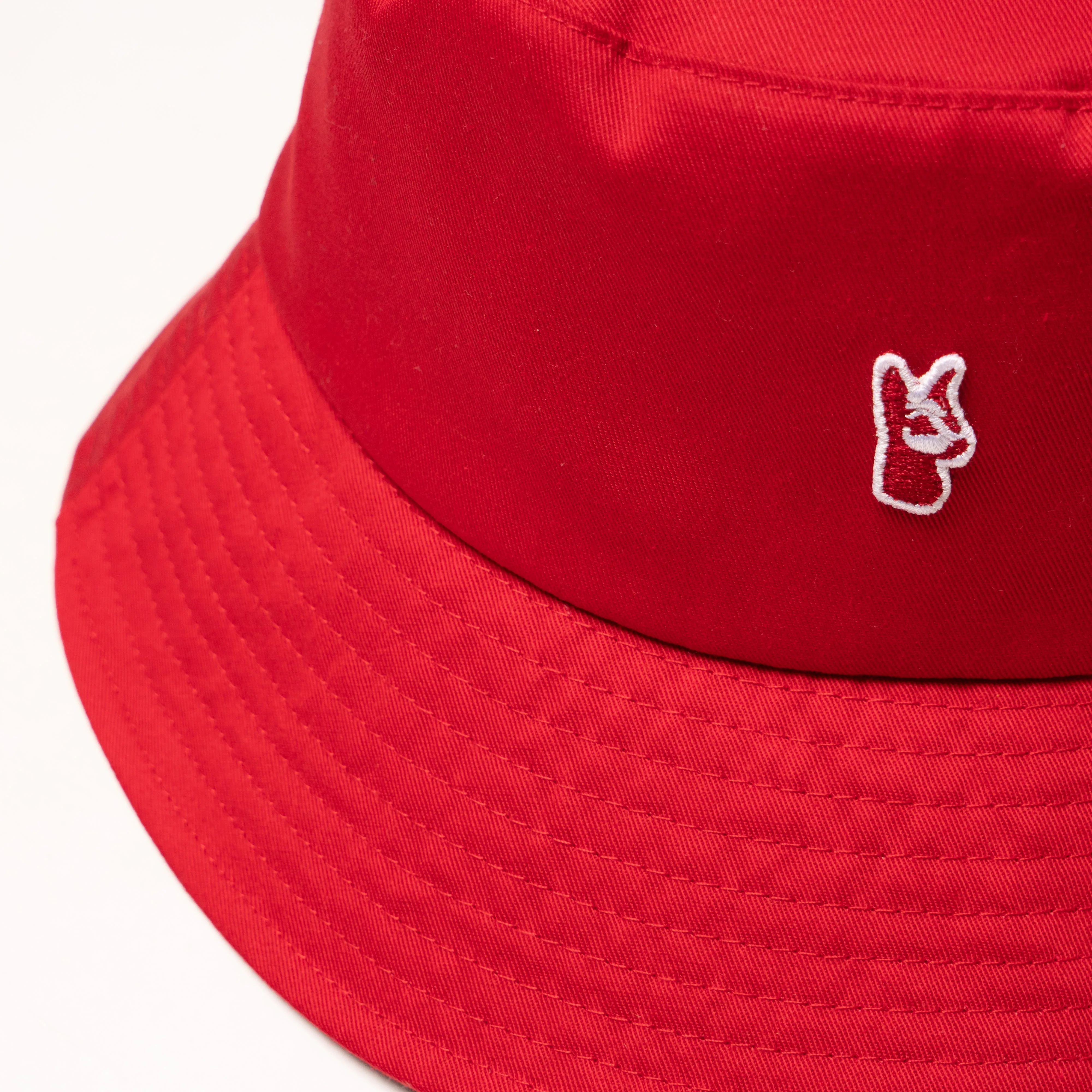 M002 Makobi Bucket Hat - Red