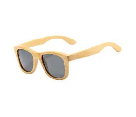 Panama Retro Polarized Bamboo Sunglasses