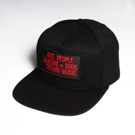 Peoples Techno - Snapback - Black