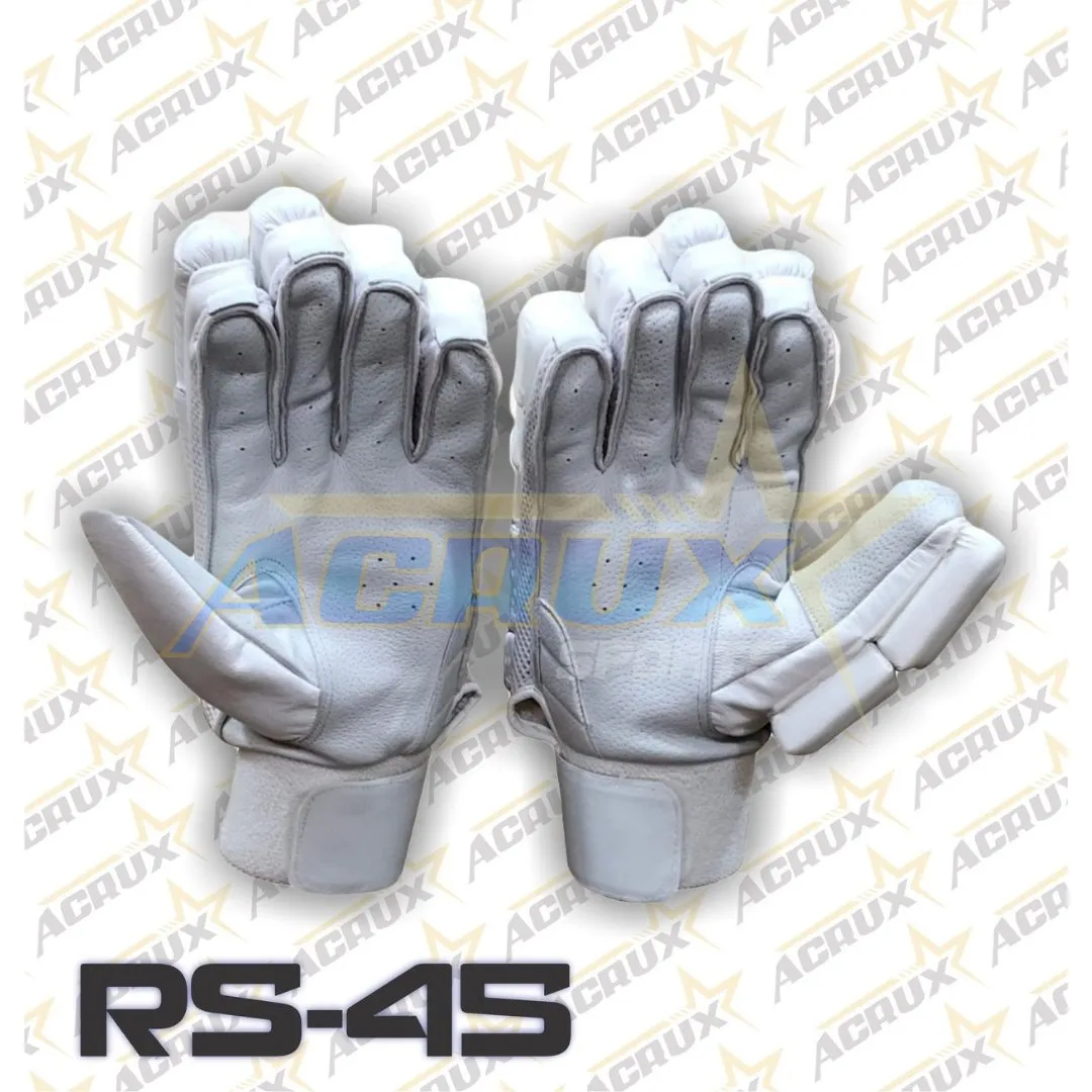 RS 45 Fusion Style Cricket Batting Gloves Pittard Palm