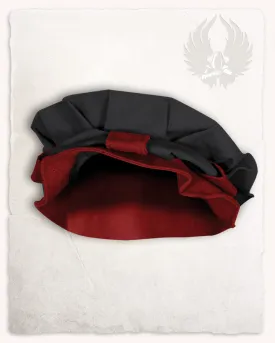 Rupert beret black/red