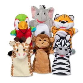 Safari Buddies Hand Puppets