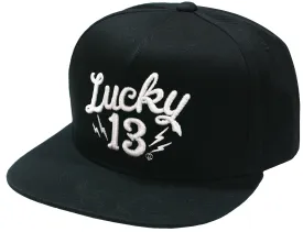 The SHOCKER Cap - BLACK/WHITE