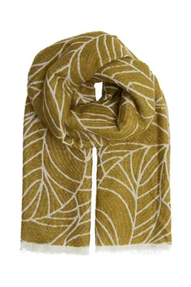 Vileaf Leaf Scarf Green